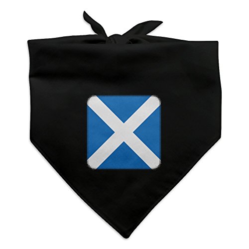 GRAPHICS & MORE Scotland Scottish Country Flag Dog Pet Bandana - Black