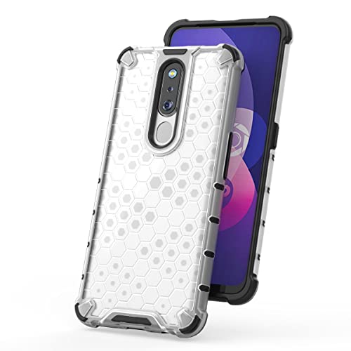 Image of Glasgow Back Case Cover Designed for [ Oppo F11 Pro ] - Transparent
