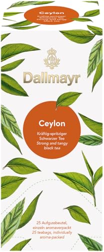 Dallmayr Tee Aufgussbeutel - Ceylon, 1er Pack (1 x 43,75 g)