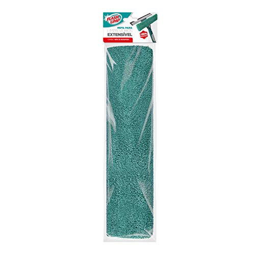 Flash Limp Refil Para Limpa Vidros Extensível Verde Rflp6391