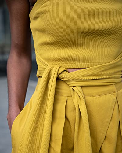 The Drop Women's Citronelle Knot Front Bustier By @Signedblake, S #TOP4