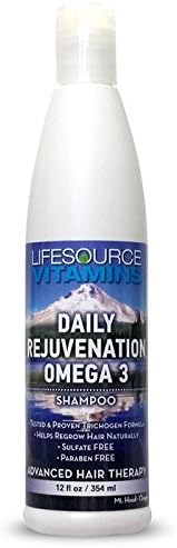 Champú diario para rejUVENIE champú para el crecimiento del cabello con OMEGA 3  envío prioritario gratuito