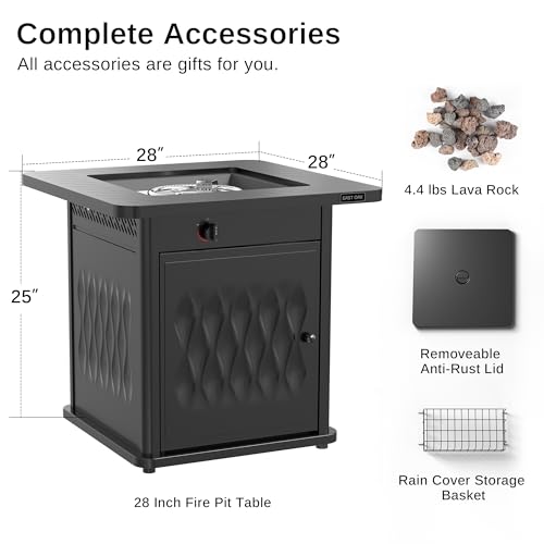Luxury Outdoor Fire Pit Table