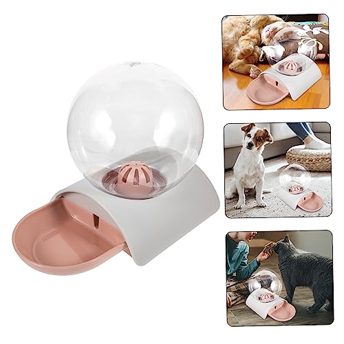 Fontaine à eau chiens et chats 2,8 L rose distributeur eau démontable - 5