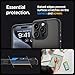 Spigen for iPhone 15 Pro Max Case, Ultra Hybrid [No Magnet Ring][Anti-Yellowing] - Frost Black