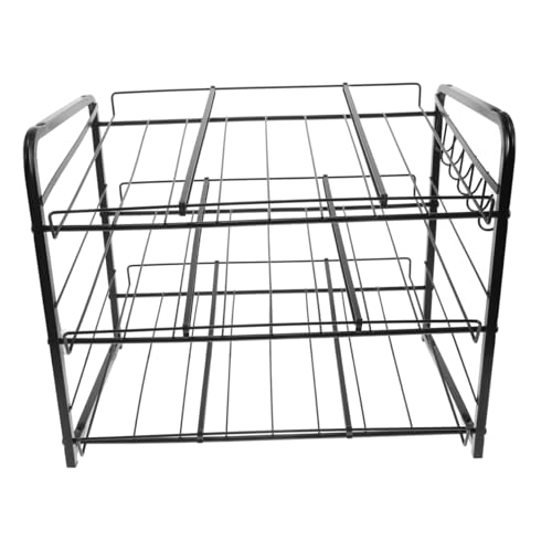 TOYANDONA Organizador de Latas Apilable para Cocina Ajustable para Diferentes Diseño Ahorrador de Espacio para Despensa Nevera y Encimera Almacenamiento de Alimentos Enlatados