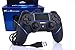 Wired Game Controller für PS 4 / Pr o / Sli m / PC / Laptop, USB-Stecker Gamepad Joystick mit Dual Vibration und Anti-Rutsch-Griff, Ergonomie, 2M Kabel, blau