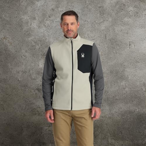 Image of Spyder Men's Bandit Full Zip Fleece Vest