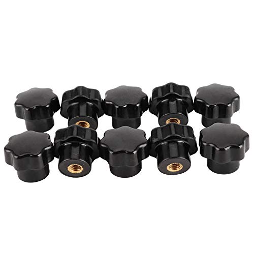 Hyuduo 10Pcs M6x25 Dadi Manopola Impugnatura
