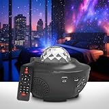 Galaxy Projector, Star Aurora Projector Built-in Bluetooth Speaker, Star Lights for Bedroom with 21 Dynamic Lights, Galaxy Light for Relaxation. Projector Night Light for Kids