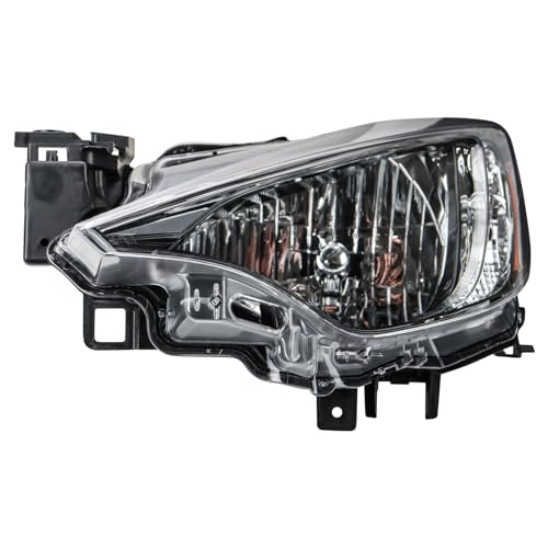 Image of TRQ Driver Side Headlight Assembly Compatible with 2019-2020 Toyota Yaris L LE XLE 2016 Scion iA SC2502106
