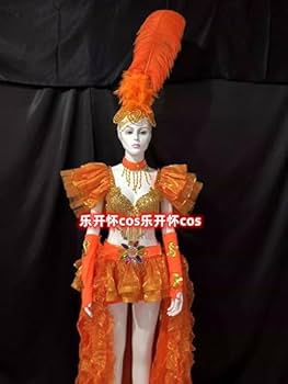 Amazon.co.jp: サンバ コスプレ 衣装 羽 コスプレ ダンスショー
