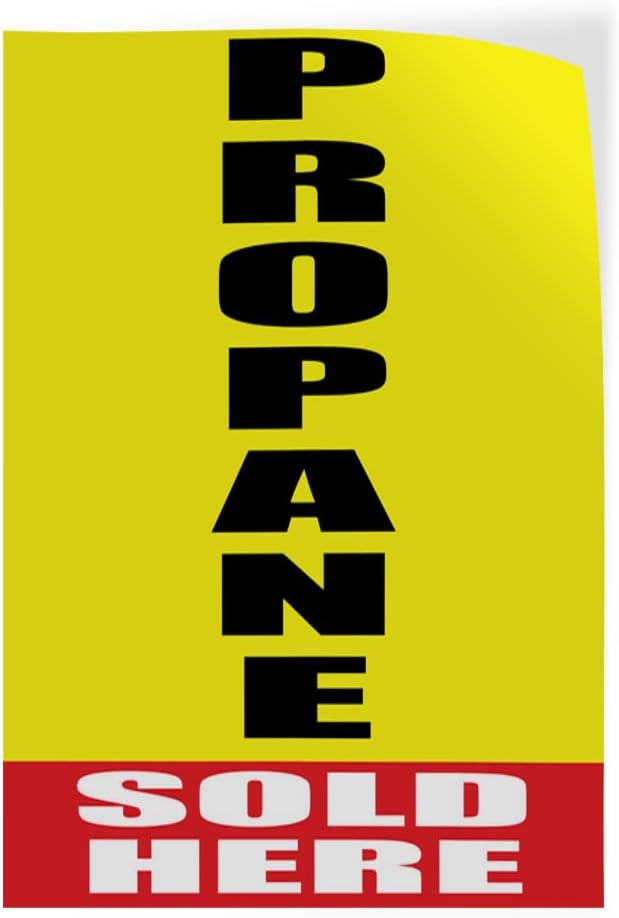 Door Decals Vertical Vinyl Stickers Multiple Sizes Propane Sold Here Promotion Business Industrial Vinyl Luggage & Bumper Stickers for Cars Business 24x36Inches