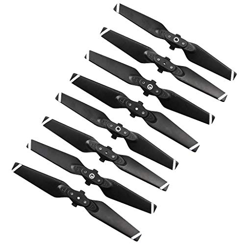 Preisvergleich Produktbild chiwanji 4 Paar DJI Spark Alpine 4730F Kunststoffpropeller Schnellwechsel Klappmesser - Weiß