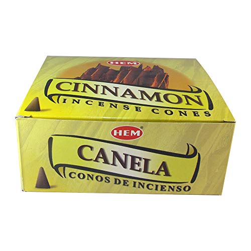 Hem OAAOM965895 Cinnamon - Case Of 12 Boxes, 10 Cones Each - Hem Incense From India thumb #3