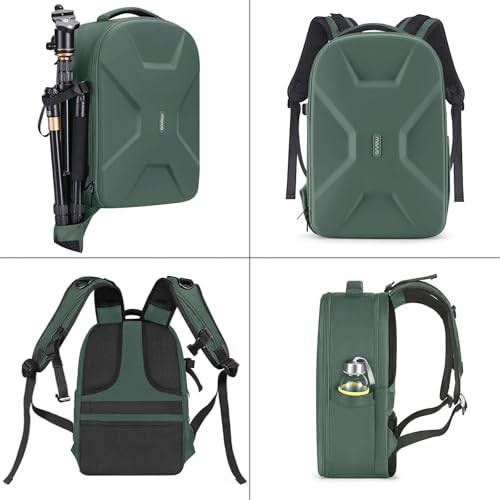 Mochila para cámara MOSISO impermeable con compartimentos miniatura 4