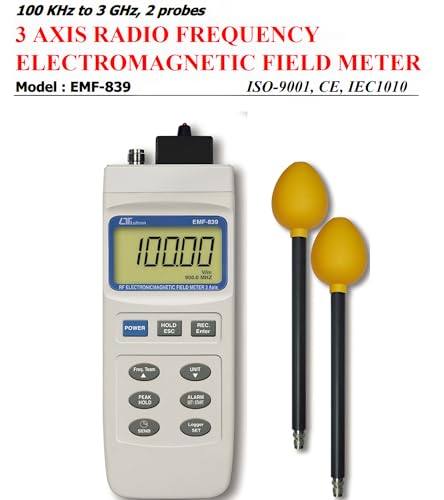 Medidor de Campos Electromagnéticos EMF-839 i-POOK miniatura 2