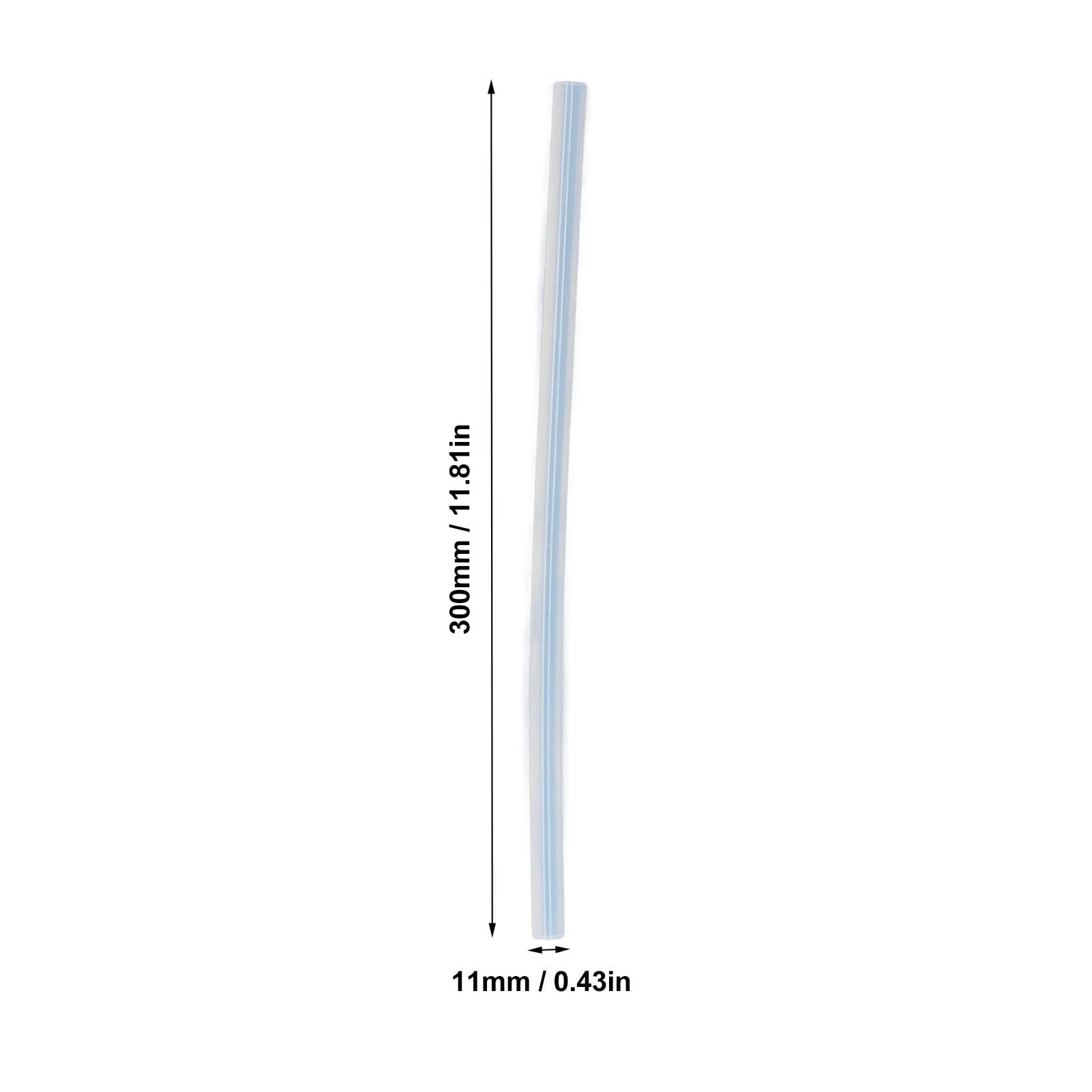 34 szt. kleju topliwego, wysoka lepkość, przezroczysty pasek EVA, 11 x 300 mm, zestaw patyczków do naprawy zabawek i projektów rzemieślniczych, bezwonny zestaw kleju o silnej przyczepności