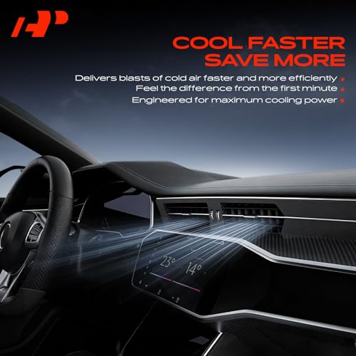 A-Premium Air Conditioning A/C Condenser 4977 Compatible with Honda Civic 2001-2005 & Acura EL 2001-2005, L4 1.7L, Sedan Coupe by A-premium - Image 8