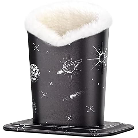 PG6 Plush Lined Eyeglasses Holder Stand Case Protective Glasses Case for Desks, Space, One Size Cover