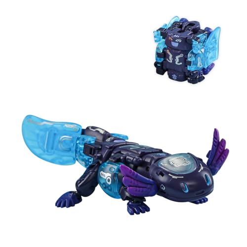 52TOYS BEASTBOX BB-63C Wandering Star Deformation Toys Action Figure, Converting Toys in Mecha and Cube, Perfect Birthday Party Gift for Teens and Adults, Based on Hexagonal Arowana