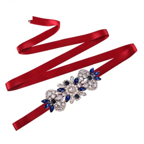 Rhinestone Imitation Pearl Wedding Belt Important Holiday Costume Decoration Accessories