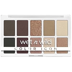 wet n wild, Paleta Color Icon 10-Pan, Paleta de Sombras de Ojos, 10 Colores Intensamente Pigmentados para el Maquillaje…
