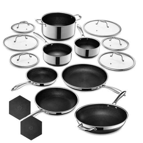 HexClad 15-Piece Wok Combo Set
