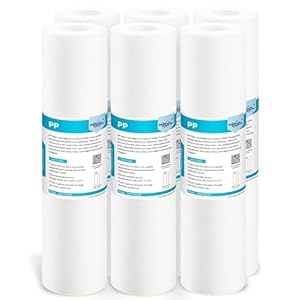 Membrane Solutions 10' Sediment Wasserfilter, 6 Stück