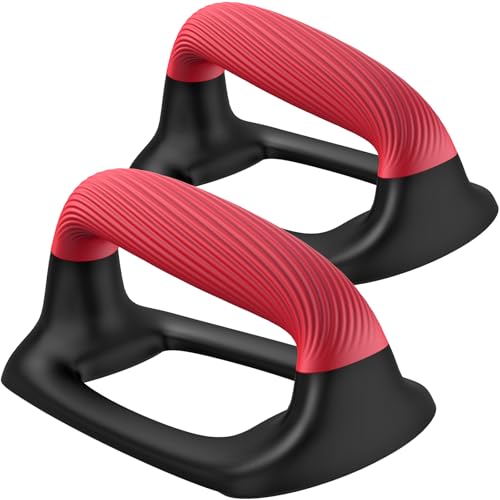 Kipika Push Up Bars, Pushup Stands With Thickened Soft Plastic Handle, Stable and Non-Slip Base...
