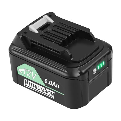 Batterie 12V 6.0Ah Li-ION compatible Makita BL1041B pour réparer sans panne de courant