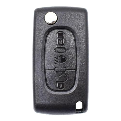Boîtier clé Citroën C4 pour remplacer une télécommande de voiture cassée