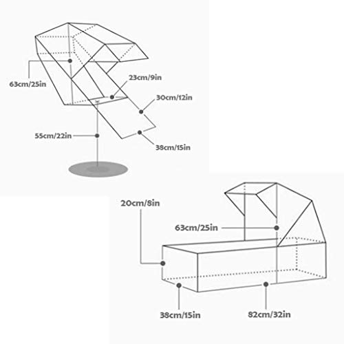 TXTC 3 in 1 wandelwagen wagen opvouwbare luxe kinderwagen anti-schok veren hoge weergave kinderwagen kinderwagen… - Afbeelding 8