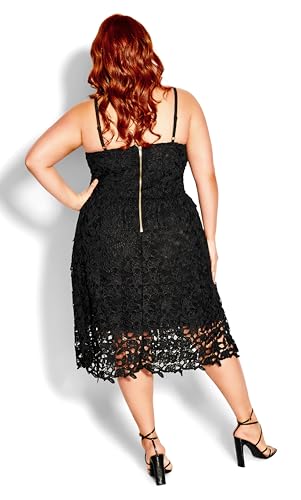 City Chic Women's Plus Size Dress - So Fancy3