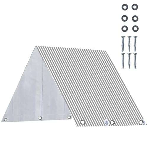 Bkljkf Auvent pour kit de balançoire, 109 x 229 cm Toile de rechange pour auvent - Accessoires pour pavillon et pergola pour jardin et terrasse - Protection solaire pour la famille - Pique-nique avec
