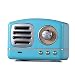 Produktbild ist Präfekt für Streaming / Podcasting / Gaming HIFI Mini Retro-WLAN-Bluetooth-Lautsprecher tragbar FM Radio TF. Karte U-Festplatte 3.5mm Audio-Lautsprecher mit Mikrofon ( Color : Blue )