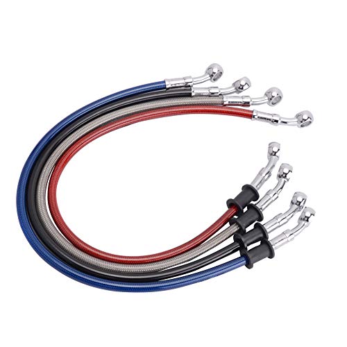 Herewegoo Tubo de Combustible para Manguera de Aceite de Freno de Motocicleta Línea de Tubo de Refuerzo hidráulico para ATV Universal Dirt Bike