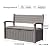 PatioZen 80 Gallon Outdoor Storage Bench Waterterproof Lockable,Outdoor Storage Furniture for Patio,Garden and Porch,Tools and Cushions