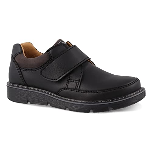 Zapato Escolar para niño Marca Rokino Modelo 3132 Negro Talla 19