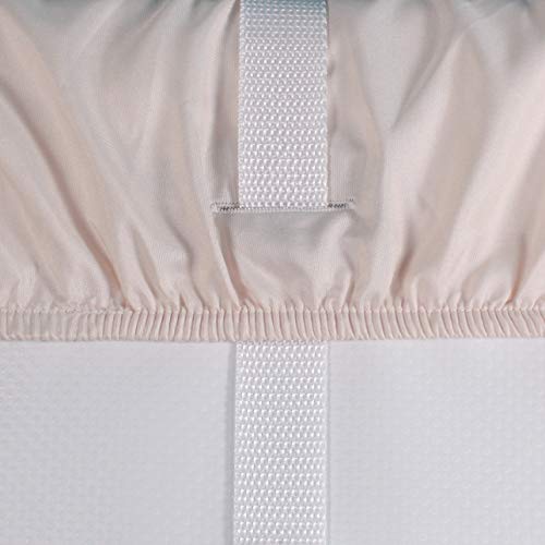 Belsden 2 Pack Waterproof Changing Pad Cover, Soft Microfiber Diaper Change Table Sheets For Baby Boys And Girls, Fit 32" X 16" Changing Pad, Machine Washable Durable, Pink & Apricot #TOP5
