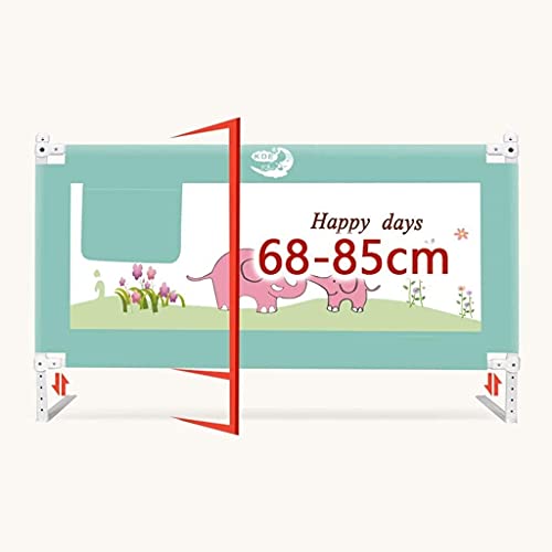 Barrière de lit bébé incassable à levage vertical rétractable pour enfant