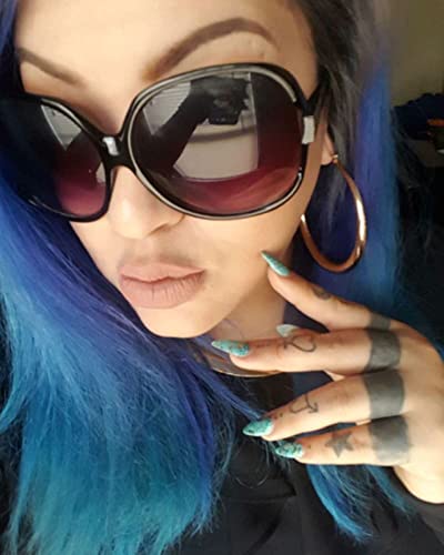 AStyles - Big Huge Oversized Vintage Style Sunglasses Retro Women Celebrity Fashion (Oversized Black)4