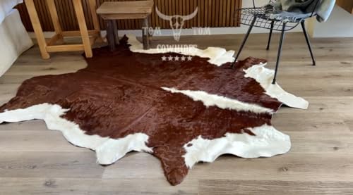 Tapete de piel natural Hereford 213x198 cm miniatura 6