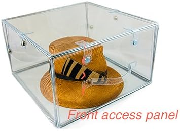 Clear hat boxes for sale Clearance