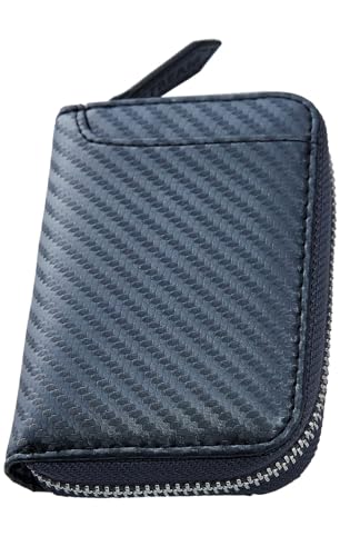 【高見え】小銭入れ コインケース 本革 メンズ レディース 小さい 財布 キーリング付き [STREAM] (カーボングレー)のサムネイル