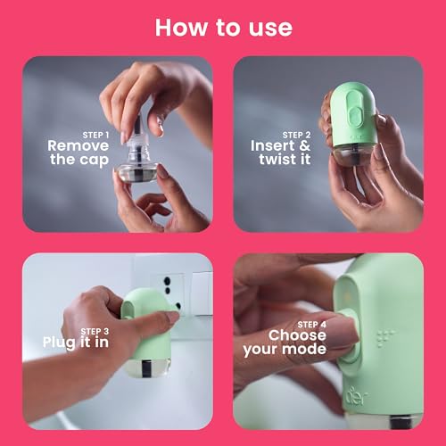 Image of Godrej aer Plug Electric Air Freshener 2 Refills (20ml each) | Rose Blossom | Lasts up to 120 days (Pack of 2)