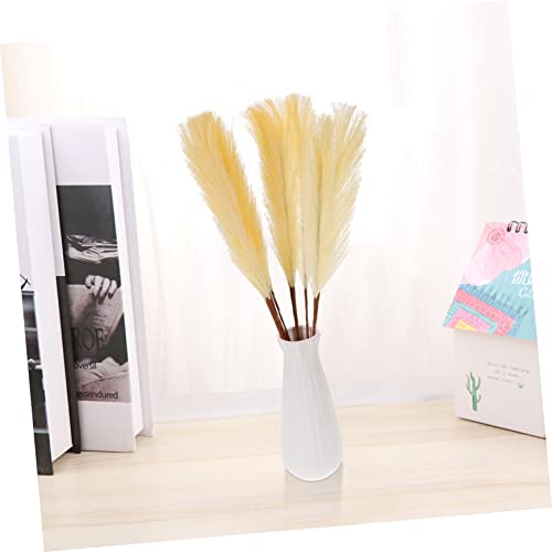 Decoración con 10 flores artificiales secas para hogar y eventos miniatura 5