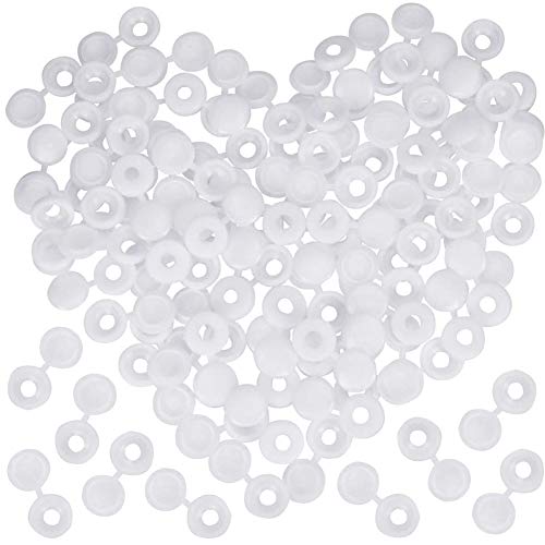 Tapa de plástico para tornillos BETOY 100pcs Cubierta de Tornillo de Suitable...