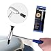 Super PDR Auto Body Hammer Tools Set - Aluminum Dent Hammer, Body Repair Dent Removal Tools, Paintless Dent Repair Hammer with 15Pcs Head The Head for Auto Body DIY Dent Fix