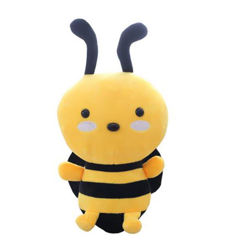Bee Plush Toy,10" Bee Stuffed Animal,Soft Honeybee Plush Doll Gift for Honey Bee Decor 1st Birthday Bee Themed Party, 7.87 Inches(8 inch)